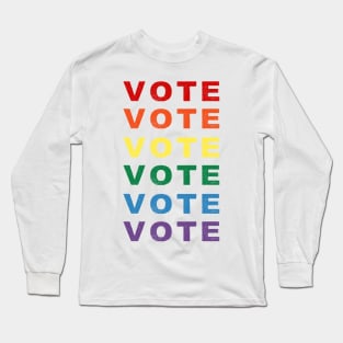 VOTE for Anyone But Trump Blue No Matter Who Independent Voters for the Earth Long Sleeve T-Shirt